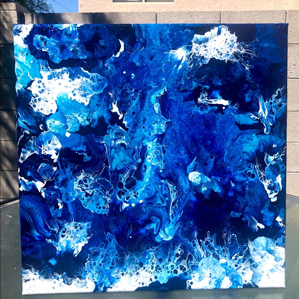 Beautiful underwater painting